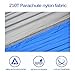 WoneNice Camping Hammock - Lightweight Portable Nylon Hammock, Best Parachute Hammock with 2 x Hanging Straps for Backpacking, Camping, Hiking, Travel, Beach, Yard and Garden