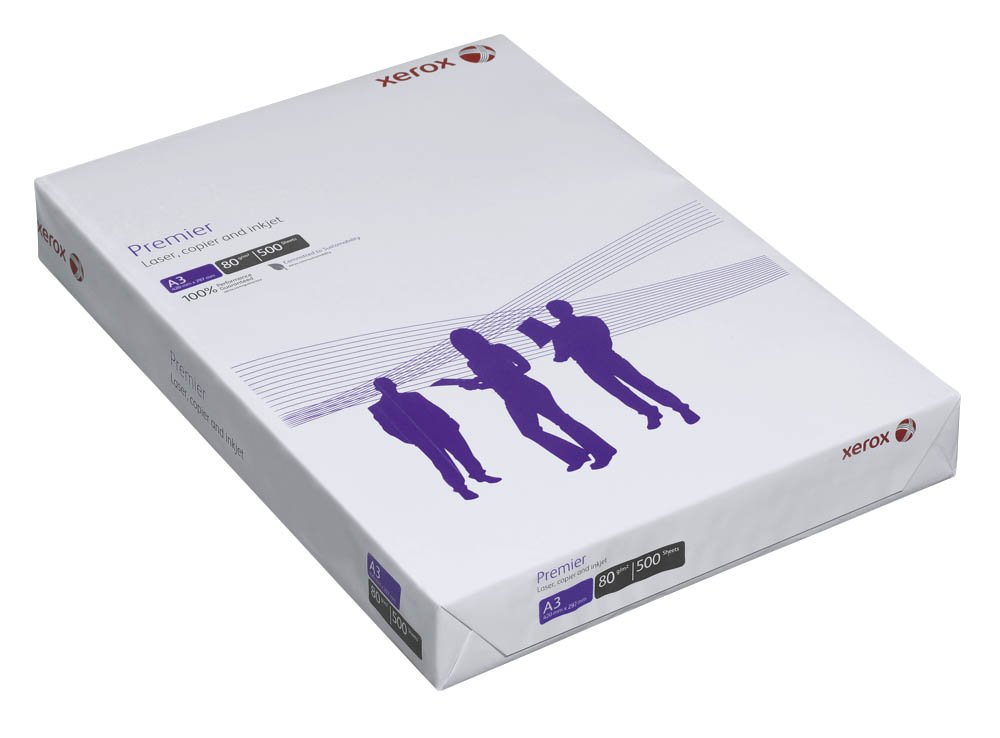 Xerox A3 80gsm Premier Paper - White Ream