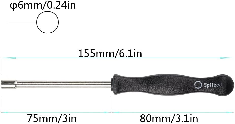 OxoxO OxoxO Carburetor Adjustment Screwdriver Adjusting Tool 21-Teeth Splined Compatible with Most 2 Cycle Engine - Image 3