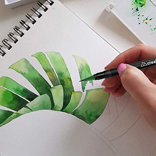 creative peak watercolour brush pens