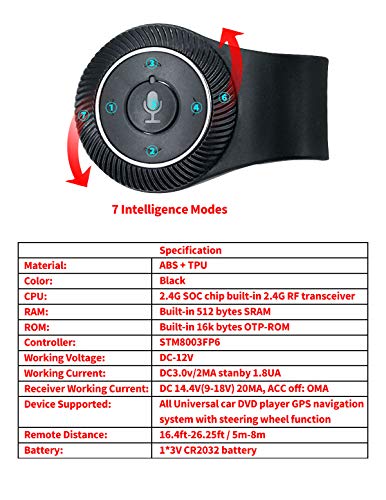 JOYING Newest Wireless Steering Wheel Control for Android Universal Car Stereo - Thumbnail 2