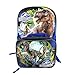 Fast Forward Jurassic World 16-inch Backpack & Detachable Lunch Box, T-Rex & Raptors