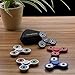 Tri-Spinner Fidget Toy 3D Printing Ceramic with Premium Quality EDC Focus Toy for Kids & Adults (White)