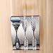 Toothbrush Holder Shelf Wall Mount,Ulifestar Bathroom Cabinet Organizer Accessories,3M Self Adhesive Toothpaste Shaving Razor Stand,Tooth Brush Holder Dispenser,Stainless Steel