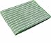 Gryeer Bamboo and Microfiber Kitchen Towels - 8 Pack (2 Cool Gray, 2 Blue, 2 Green, 2 Orange) - Super Soft, Absorbent Dish Towels, 18 x 26 Inch