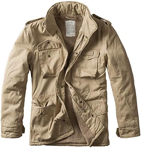 Trooper M65 Paratrooper Giant Winter Jacket Parka S - 5XL in UD Beanie Bundle