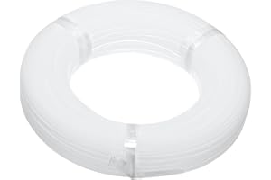 PATIKIL 5mm x 1.5mm x 197 Yards Boning for Sewing, PP Plastic Boning for Handmade Dolls Hats Handbags Wedding Dresses DIY Mak