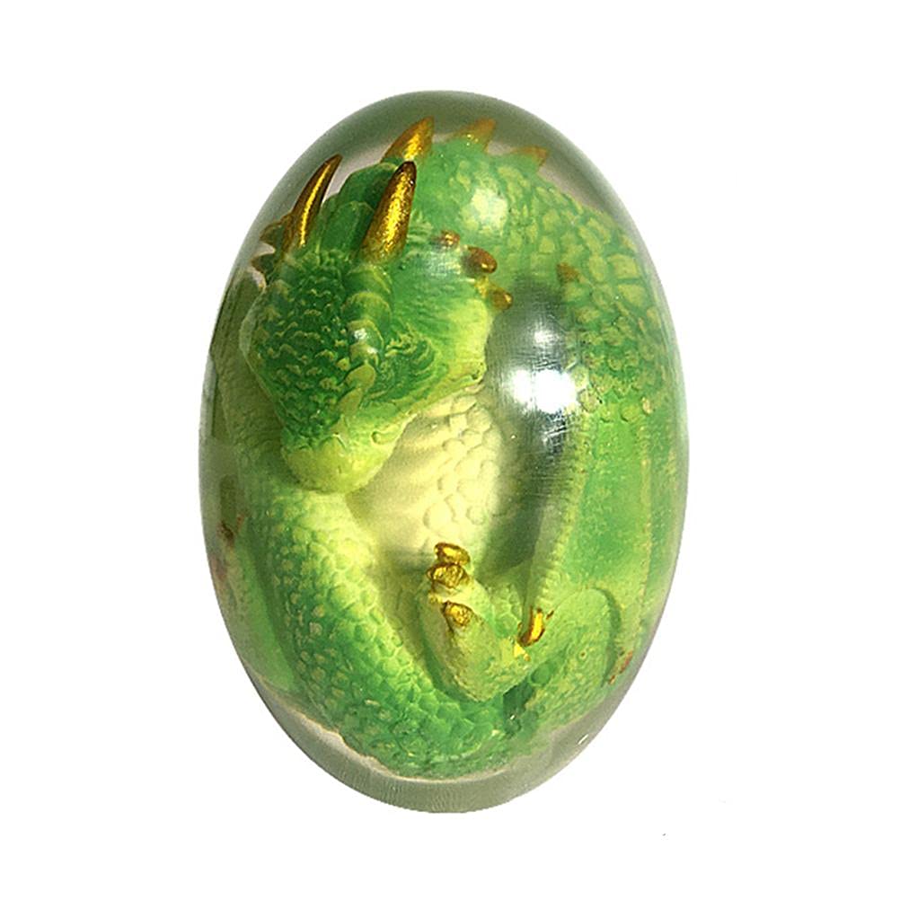 Tianbi Dinosaurs Dragon Eggs, Resin Lava Dinosaurs Egg Sculpture, Home Ornaments Collections for Friends
