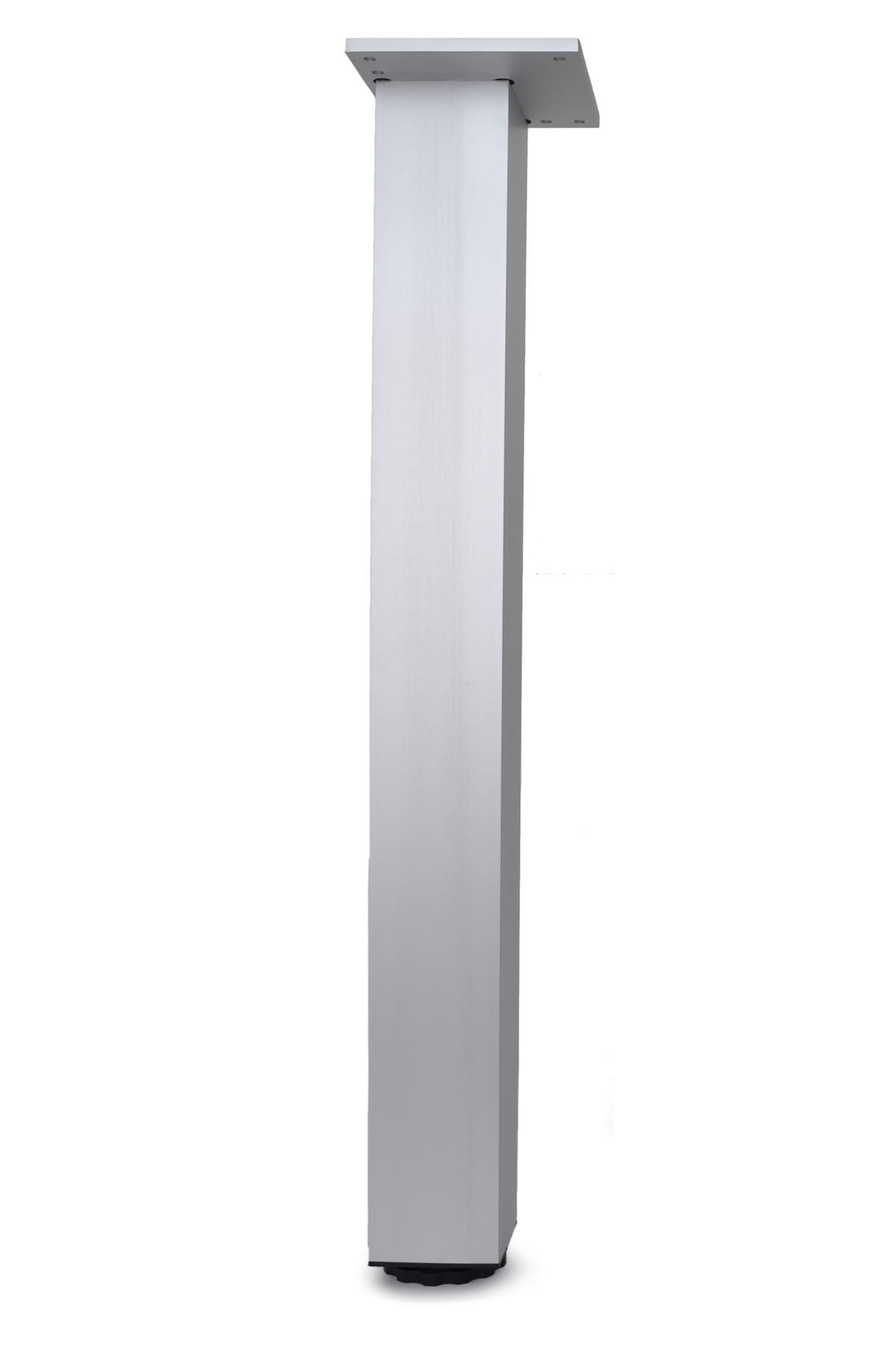 Buy 1 x 820mm Adjustable Square Alu Breakfast Bar Worktop Support Table