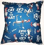Cat in the Hat Pillow The Cat In The Hat Pillow Dr. Seuss Pillow HANDMADE in USA NEW Pillow is approximately 10” X 11