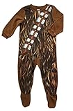Star Wars Chewbacca Little Boys Toddler Footed Blanket Sleeper Pajama