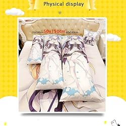 DFISSZKOIF Double-Sided Body Pillow Case 20" X