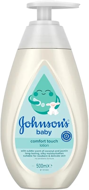 Johnson's CottonTouch Bain pour la peau délicate du nouveau-né, 500 ml