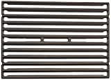 Music City Metals 63262 Matte Cast Iron Cooking Grid Replacement For Select Broil King And Sterling Gas Grill Models, Set Of 2