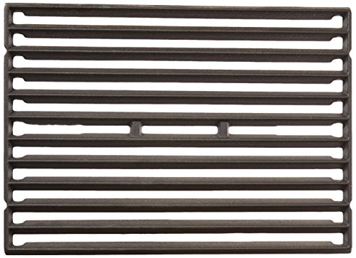 Music City Metals 63262 Matte Cast Iron Cooking Grid Replacement For Select Broil King And Sterling Gas Grill Models, Set Of 2