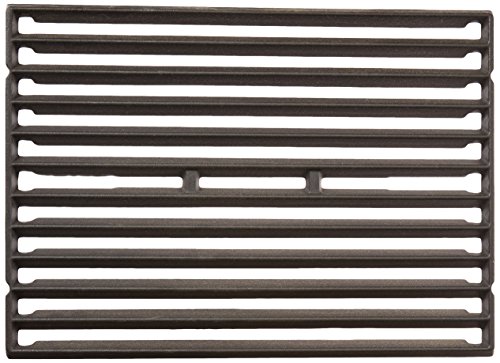 Music City Metals 63262 Matte Cast Iron Cooking Grid Replacement for Select Broil King and Sterling Gas Grill Models, Set of 2