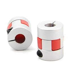Zeberoxyz 2PCS 8mm to 8mm Aluminium Plum Flexible