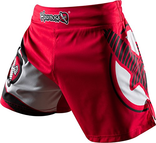 Hayabusa Kickboxing MMA Shorts (Red, 34)