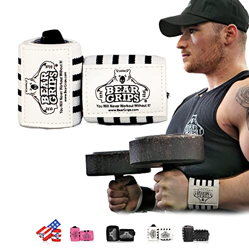 Bear Grips Wrist Wraps, Superior Wrist Wraps for Weightlifting Men