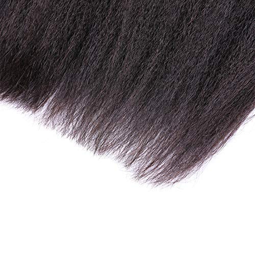BLY-Mongolian-Kinky-Straight-Virgin-Human-Hair-3-Bundles-Weft-Yaki-Human-Hair-8A-Unprocessed-Natural-Black-Hair-Extensions-Weave10-12-14inches