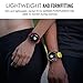MoKo Watch Band Compatible with Garmin Forerunner 235, Soft Silicone Replacement Watch Band fit Garmin Forerunner 235/235 Lite/220/230/620/630/735XT/Approach S20/S6/S5 - Mint Green & Black