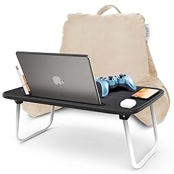 Nestl Reading Pillow with Portable Laptop Lap