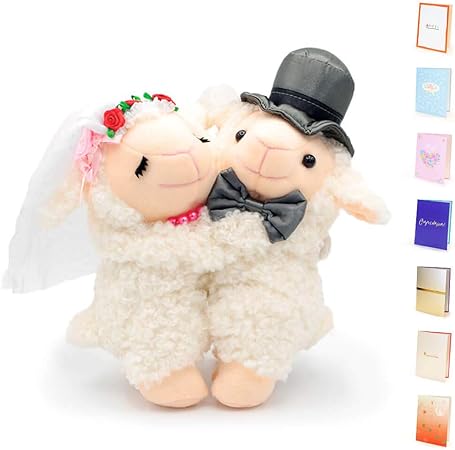 Amazon 電報屋のエクスメール 祝電 結婚式 ぬいぐるみ 電報 ラブひつじ ウェディング と 紙素材カード電報 のセット お祝い ギフト 台紙 101 慶祝 ぬいぐるみ おもちゃ Amazon 電報屋のエクスメール 祝電 結婚式 ぬいぐるみ 電報 ラブひつじ ウェディング と 紙素材カード電報 のセット お祝い ギフト 台紙 101 慶祝 ぬいぐるみ おもちゃ