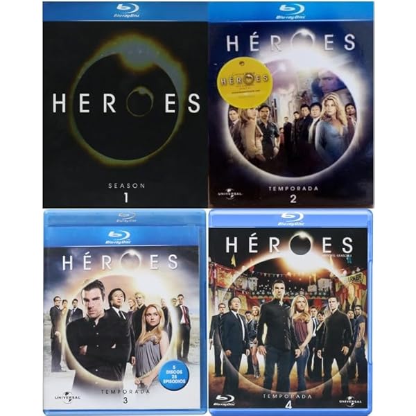 HEROES Blu-ray ボックスセット シーズン1-4 Universal Studios Heroes: Season 1 Blu-ray, Sci-Fi & Fantasy Movie