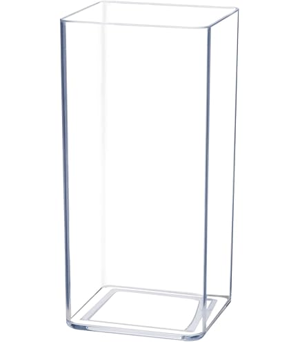 Amazon.com: WGV Tapered Glass Vase, Width 8