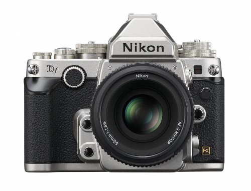 [해외] NIKON 디지털 일안 반사식(single-lens reflex) 카메라 DF 50MM F/1.8G SPECIAL EDITION키트 실버DFLKSL