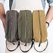 S-ZONE Mens Travel Case Small Dopp Kit Shaving Toiletry Bag Organizer Insert