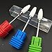Ceramic Nail Drill Bit, River Lake Professional USA Electric Nail Drill Bits for Acrylic Nails, Safety Cuticle Clean Gel Remove, 3/32
