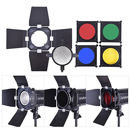 image for Andoer MD-250 750W (250W x 3) Studio Strobe Flash Light Kit with Light