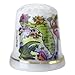 Florida State Map Sunset Porcelain Souvenir Collectible Thimble agc