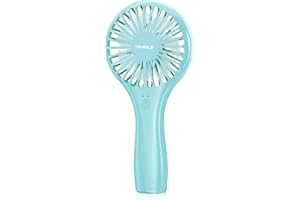 TriPole Mini Handheld Fan Battery Operated Small Personal Portable Fans Speed Adjustable USB Rechargeable Fans Cute Design Powerful Eyelash Fan for Stylish Kids Girls Women Men Indoor Outdoor Travel