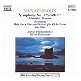 Disco de Felix Mendelssohn: «MENDELSSOHN:SYM. 3» (Anverso)