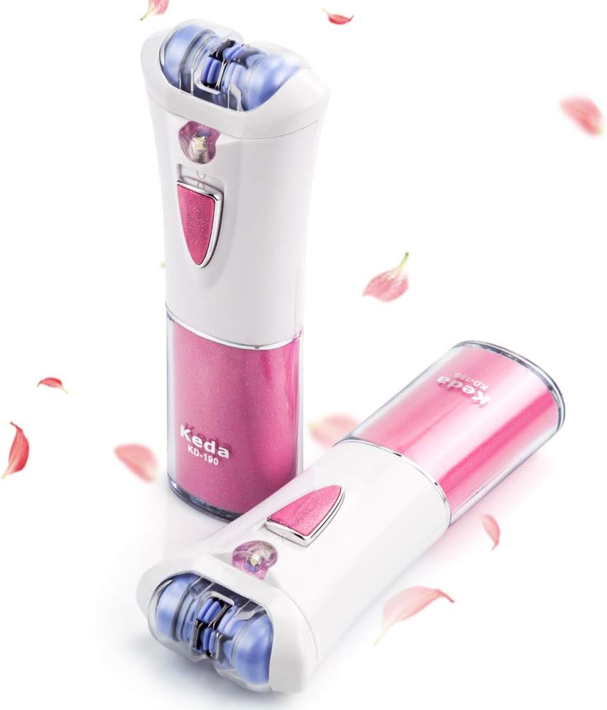 Epilator, Facial Hair Remover & Body Hair Removal, Electric Lady Shaver with Light, Cordless Bikini Trimmer