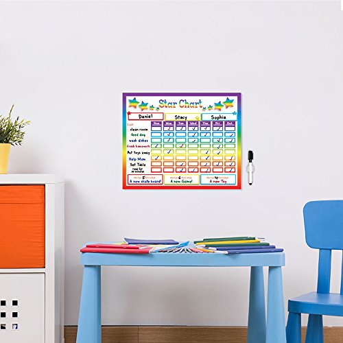image for Lushleaf Designs Dry Erase Reward Chore Chart - 16