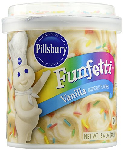 Pillsbury, Vanilla Funfetti Frosting, 15.6oz Tub (Pack of 3) - Thumbnail 5