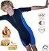 Neoprene Sauna Sweat Workout Hot Wet Suit Unisex Weight Loss (Slim Fit, Large)