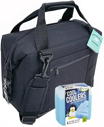 polar bear coolers nylon series soft cooler