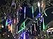 Alkbo Changeable Color Meteor Shower Rain Lights Waterproof String for Wedding Party Christmas Xmas Decoration Tree Party Garden Xmas String Light Outdoor 8 Tube