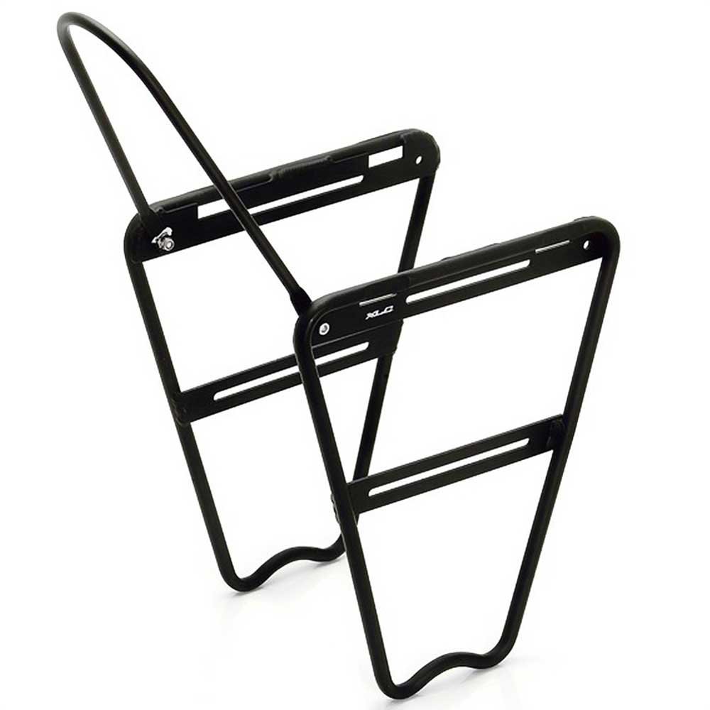 XLC Unisex - Adult Lowrider Suspension Fork Luggage Carrier LR-F01, Black, One Size