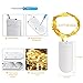 AXTEE Fairy String Lights, 24 Pack LED Starry String Lights Battery Operated, 3.3FT 20 LED Firefly Moon Lights, Waterproof Silver Copper Wire LED Party Lights for Wedding Mason Jars Crafts Christmas