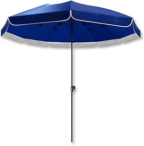 ZJM Sombrillas para Patio Sombrilla de Patio Ajustable en Altura