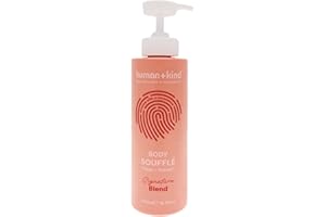 Human+Kind Body Souffle - Light, Fluffy Skin Conditioner for Hydrating and Smoothing Dry Skin - Natural, Vegan Formula with S