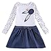 Novatx Girls Long Sleeves Winter Dress (2/3Y)