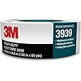 3M 3939 Heavy Duty Duct Tape, Silver, 1.88 in x 60 yd x 9.0 mil – Professional Grade Water-Resistant Duct Tape for Sealing, Holding, Bundling and Reinforcing, 1 Pack