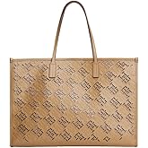 Tommy Hilfiger Womens Monogram City Tote