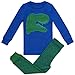 Boys Pajamas Dinosaur 2 Piece 100% Super Soft Cotton (12m-7y),5 Years,Blue / Green